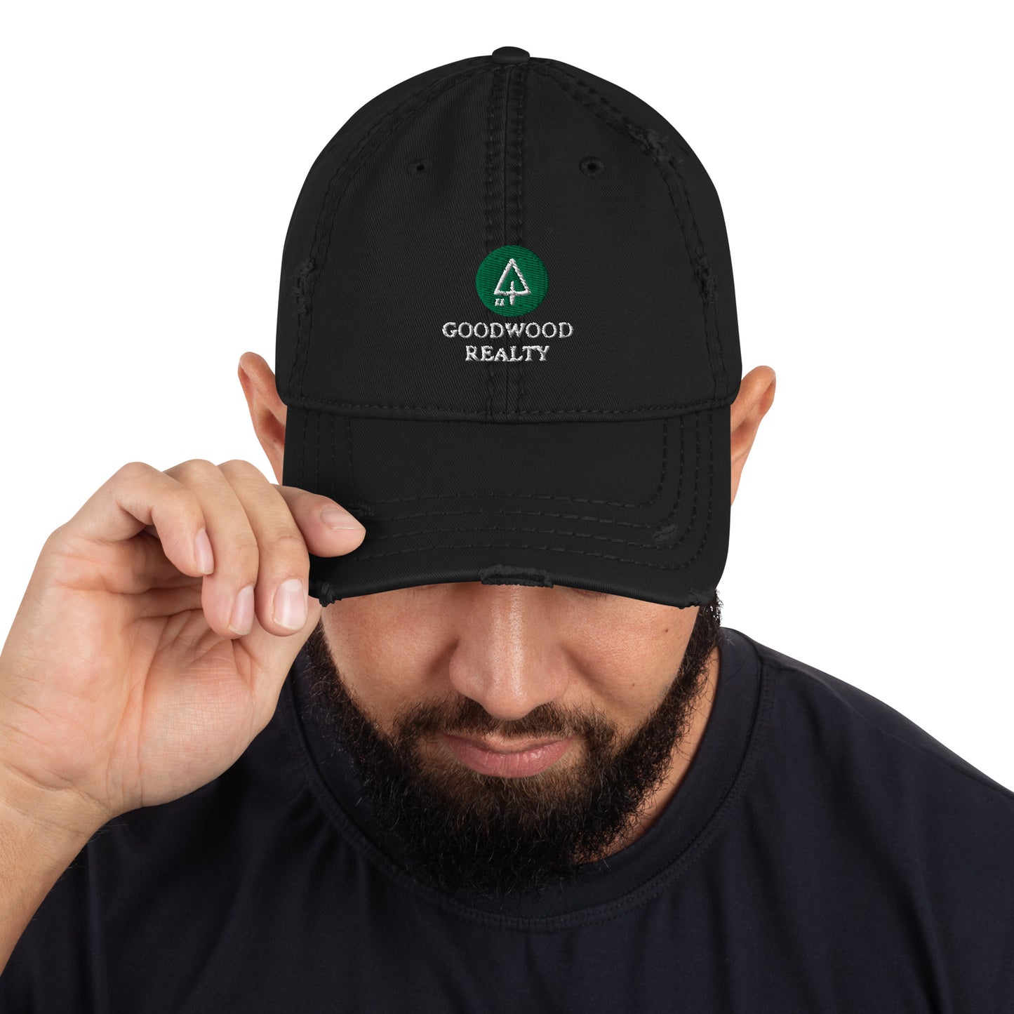 Goodwood Realty Distressed Dad Hat